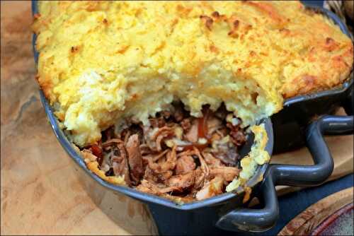 Parmentier au pulled pork