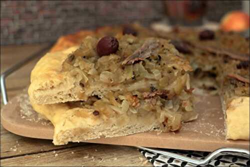 Pissaladière traditionnelle