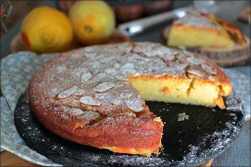 Gâteau fondant citron et ricotta