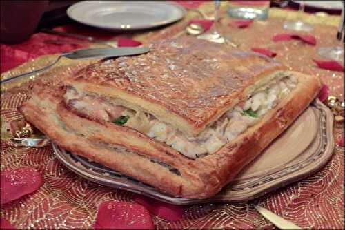 Feuilleté de sandre (ou de bar) au beurre blanc de Julie Andrieu