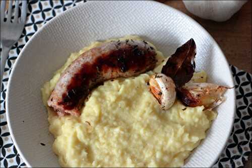 Saucisse de Toulouse et purée de pommes de terre d’Eric Fréchon