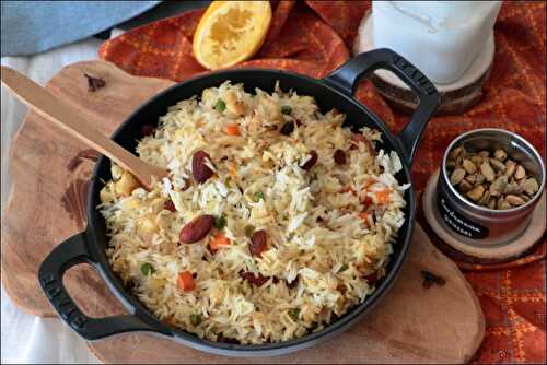 Riz aux légumes à l’indienne