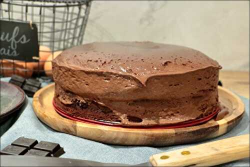 Gâteau mousse au chocolat