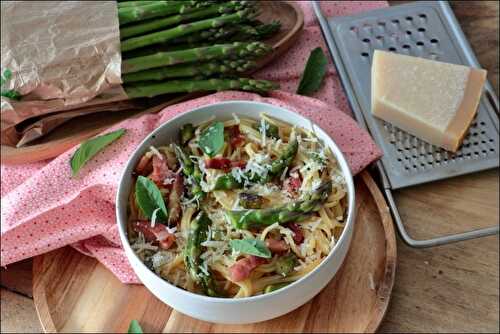 Linguine aux asperges de Laurent Mariotte