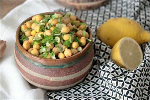 Balilah de Yotam Ottolenghi – salade de pois chiches