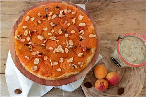 Tatin d’abricots aux amandes