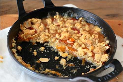 Tian aux abricots, amandes et pignons