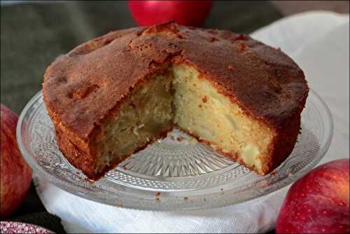 Gâteau pommes et coco