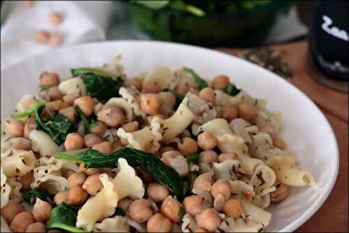 Gigli aux pois chiches et zaatar de Yotam Ottolenghi