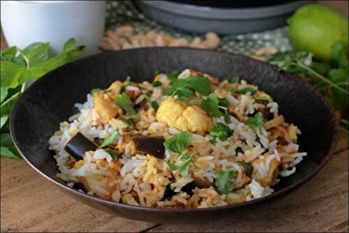 Biryani de légumes