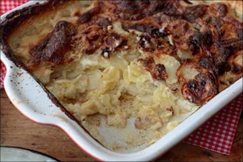 Gratin de topinambours et pommes de terre