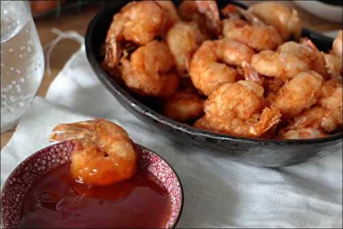 Pâte à tempura à l’eau gazeuse