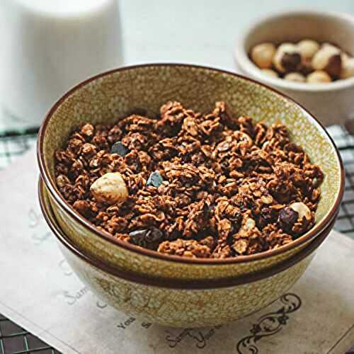 Granola Choco-Noisettes ( Nutella Healthy ) - Healthy is the new cool %