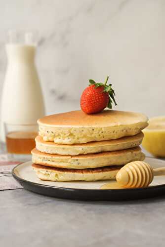 Pancakes au citron et à la ricotta Moelleux