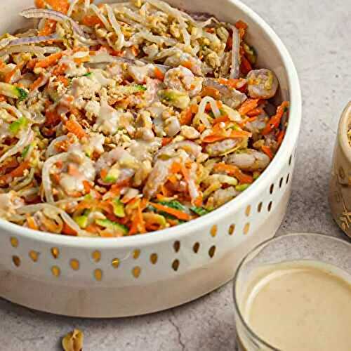 Salade vietnamienne aux crevettes