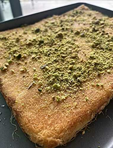 Knafeh recipe