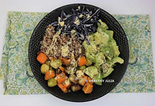 BOWL DE QUINOA AUX LÉGUMES RÔTIS AU ROMARIN #VEGAN