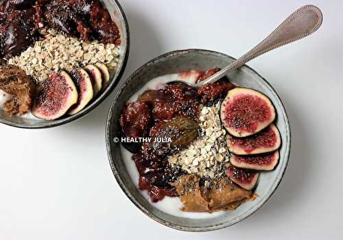 BOWL DE YAOURT AUX FIGUES #VEGAN