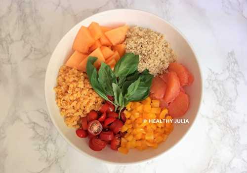 BUDDHA BOWL GÉANT #VEGAN