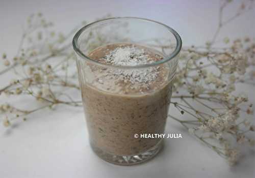 CHIA PUDDING AUX PRUNEAUX ET LAIT RIBOT