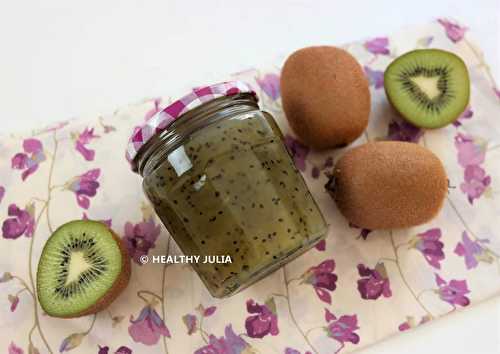 CONFITURE DE KIWIS ALLÉGÉE #VEGAN