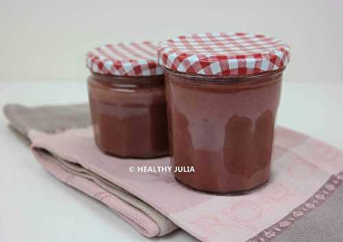 CONFITURE EXPRESS DE RHUBARBE #VEGAN