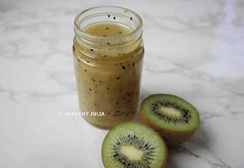 CONFITURE LÉGÈRE ANANAS-KIWI #VEGAN