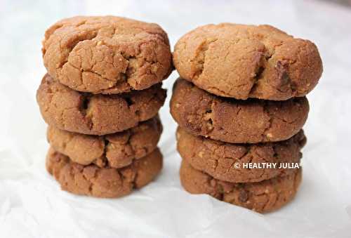 COOKIES AU BEURRE DE CACAHUÈTE #VEGAN