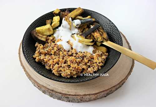 CURRY DE LÉGUMES, LENTILLES CORAIL ET QUINOA #VEGAN