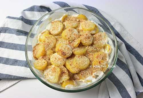 GRATIN DE POMMES DE TERRE À LA CRÈME DE COCO #VEGAN