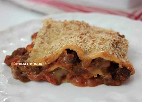 LASAGNES À LA BOLOGNAISE #VEGAN