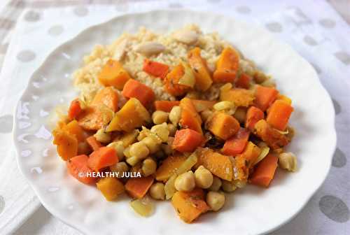 LÉGUMES RÔTIS FAÇON TAJINE #VEGAN