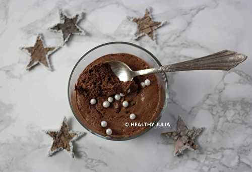 MOUSSE AU CHOCOLAT NOIR #VEGAN