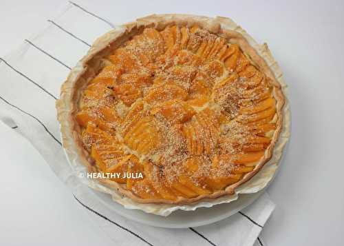 QUICHE À LA COURGE BUTTERNUT #VEGAN