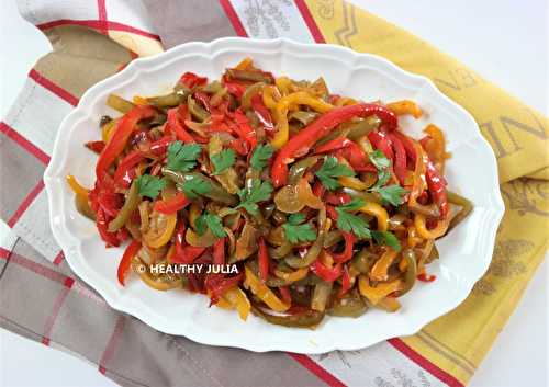 RATATOUILLE DE POIVRONS #VEGAN