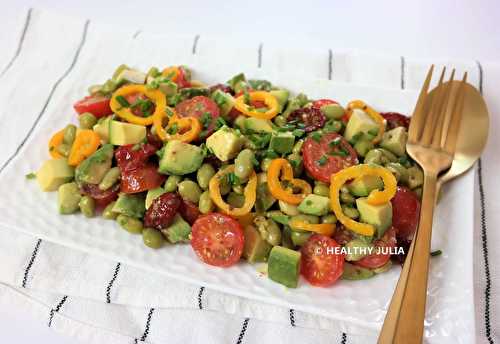 SALADE AUX FÈVES D'EDAMAME #VEGAN