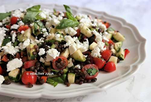 SALADE DE LENTILLES À LA GRECQUE