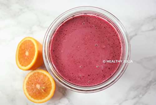 SMOOTHIE COCO-FRUITS ROUGES