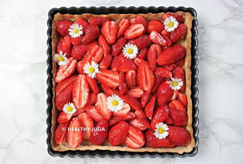 TARTE AUX FRAISES VEGAN