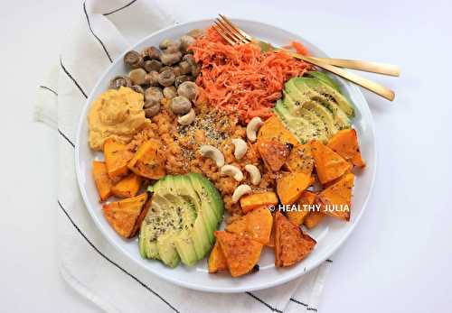 VEGGIE PLATE AUX LENTILLES CORAIL ET BUTTERNUT #VEGAN