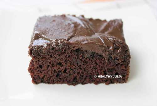 Healthy Julia: WACKY CAKE OU GÂTEAU SANS RIEN #VEGAN