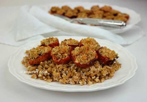 TOMATES À LA PROVENÇALE #VEGAN