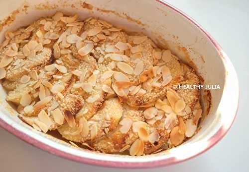 GRATIN DE POMMES À L'AMANDE #VEGAN