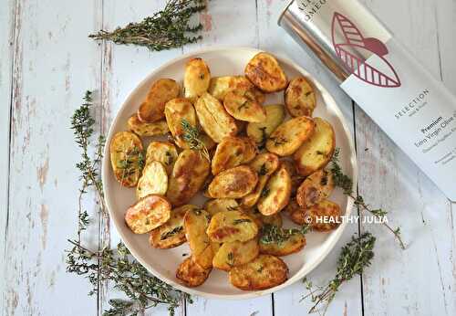 POMMES DE TERRE GRENAILLES À LA GRECQUE #VEGAN