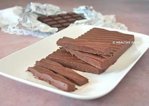 FUDGE HEALTHY AU CHOCOLAT NOIR #VEGAN