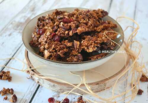 GRANOLA À LA CANADIENNE