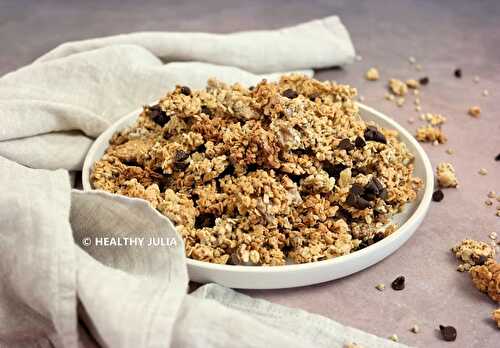 GRANOLA AU SARRASIN ET CHOCOLAT #VEGAN