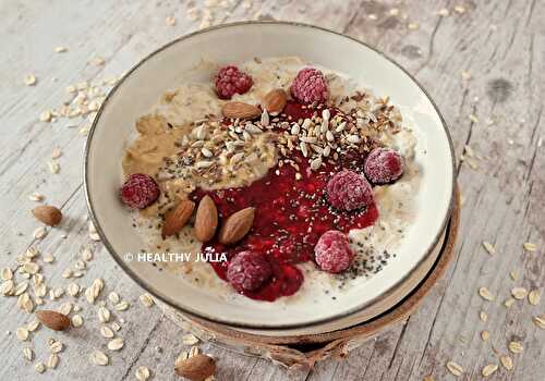 PORRIDGE AUX FRAMBOISES #VEGAN