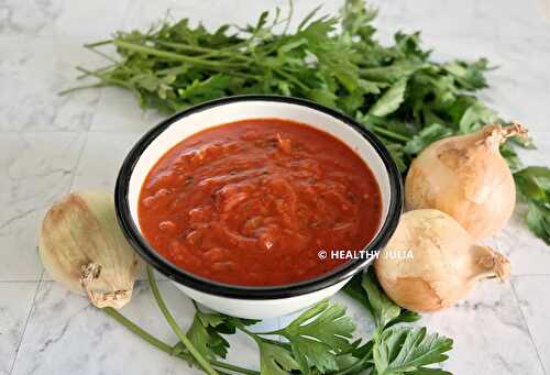 SAUCE TOMATE CUISINÉE EXPRESS #VEGAN