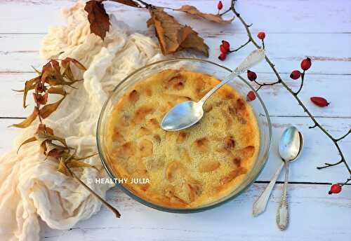 CLAFOUTIS POMME ET AMANDE #VEGAN